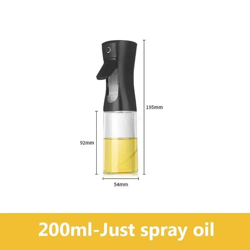 Spray Bottle for Kitchen Oils Spray Olive Oil Spray Cruet Plastic 2Way Kitchen Oil Dispenser Cooking Kitchen Accessories Utensil