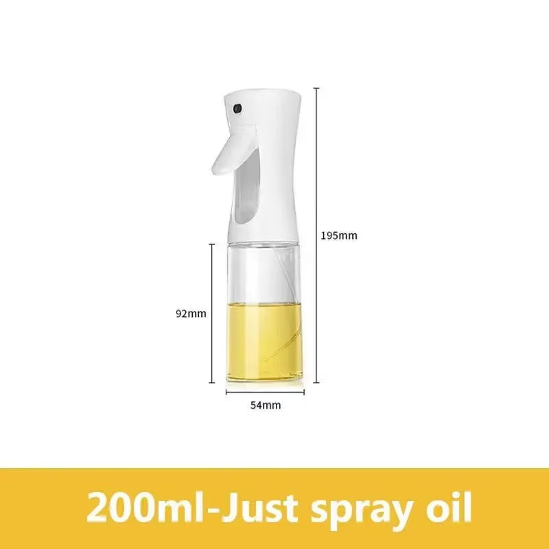 Spray Bottle for Kitchen Oils Spray Olive Oil Spray Cruet Plastic 2Way Kitchen Oil Dispenser Cooking Kitchen Accessories Utensil