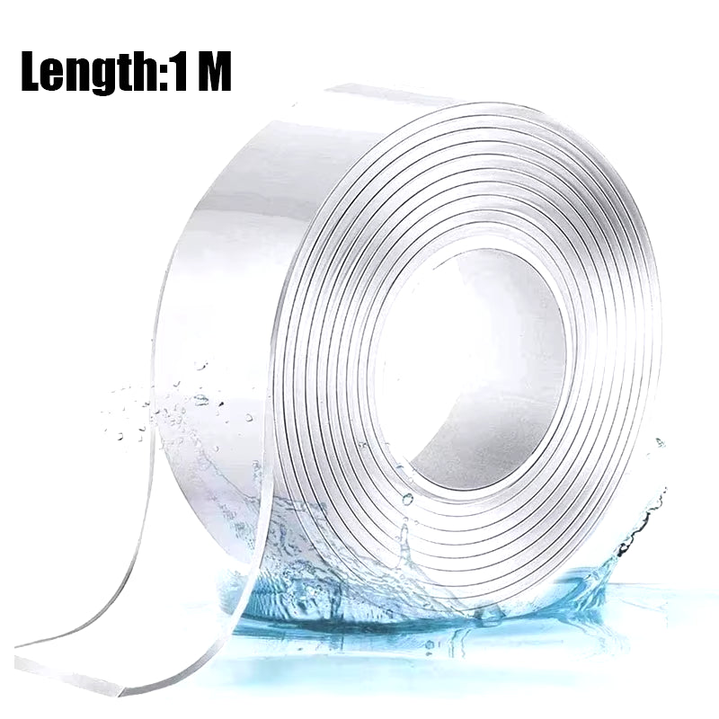 3M 5M Long Strong Double-Sided Adhesive Nano Non-Marking Transparent Acrylic Tape Home Appliances Wall Stickers Home Improvement